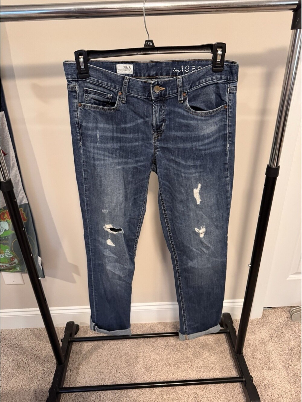 GAP Women's Ankle Straight Jeans Size 29 8R